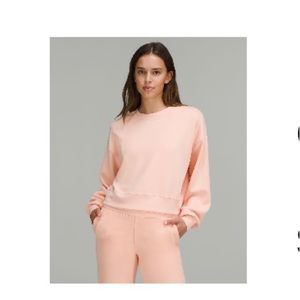 Lululemon Perfectly Oversized Cropped Crew size 8